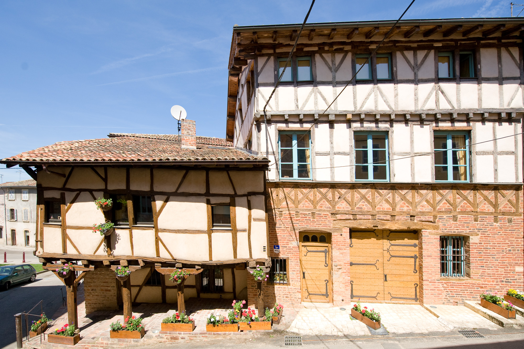 Chatillon-sur-Chalaronne. Impasse des Remparts, grenier à sel