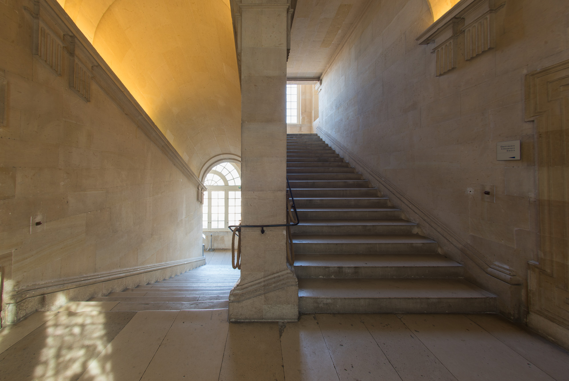 L'escalier d'apparat monumental