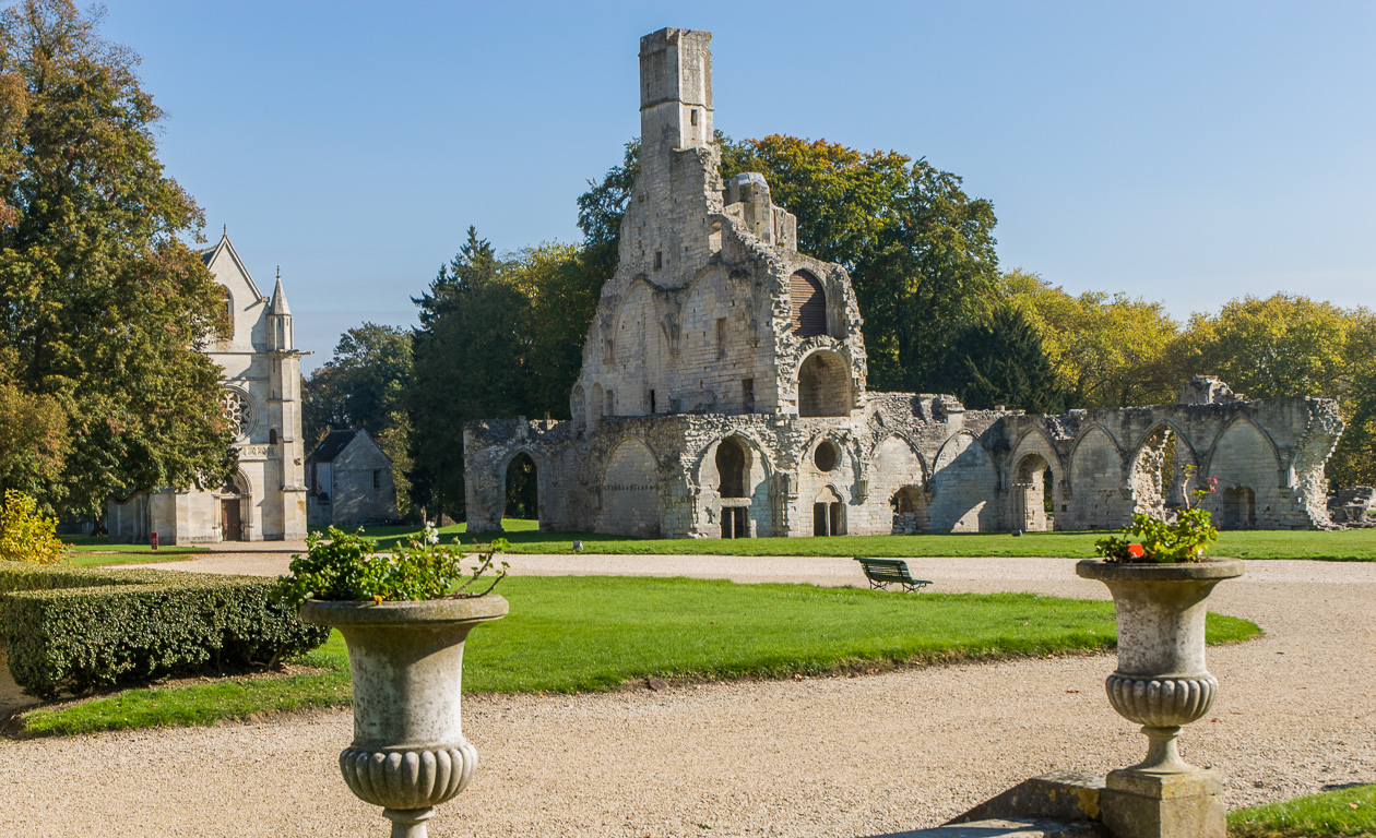 Abbaye de Chaâlis à Fontaine Chaalis.