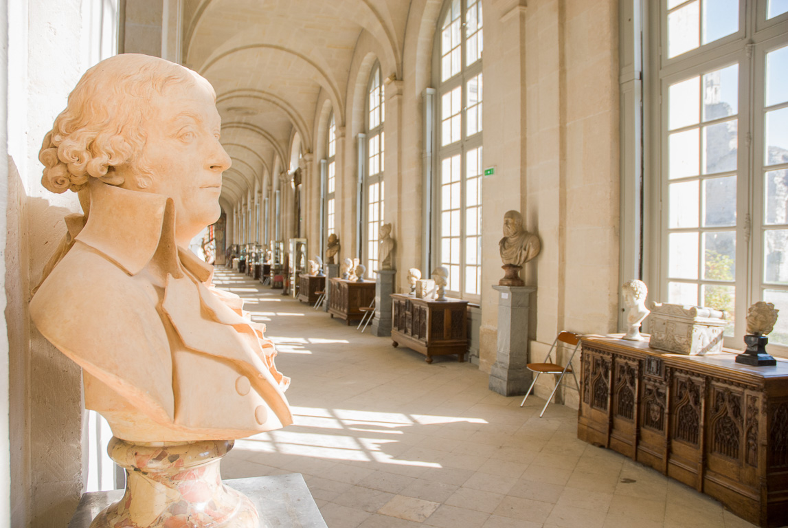 Musée de l'Abbaye de Chaâlis. Grande galerie.