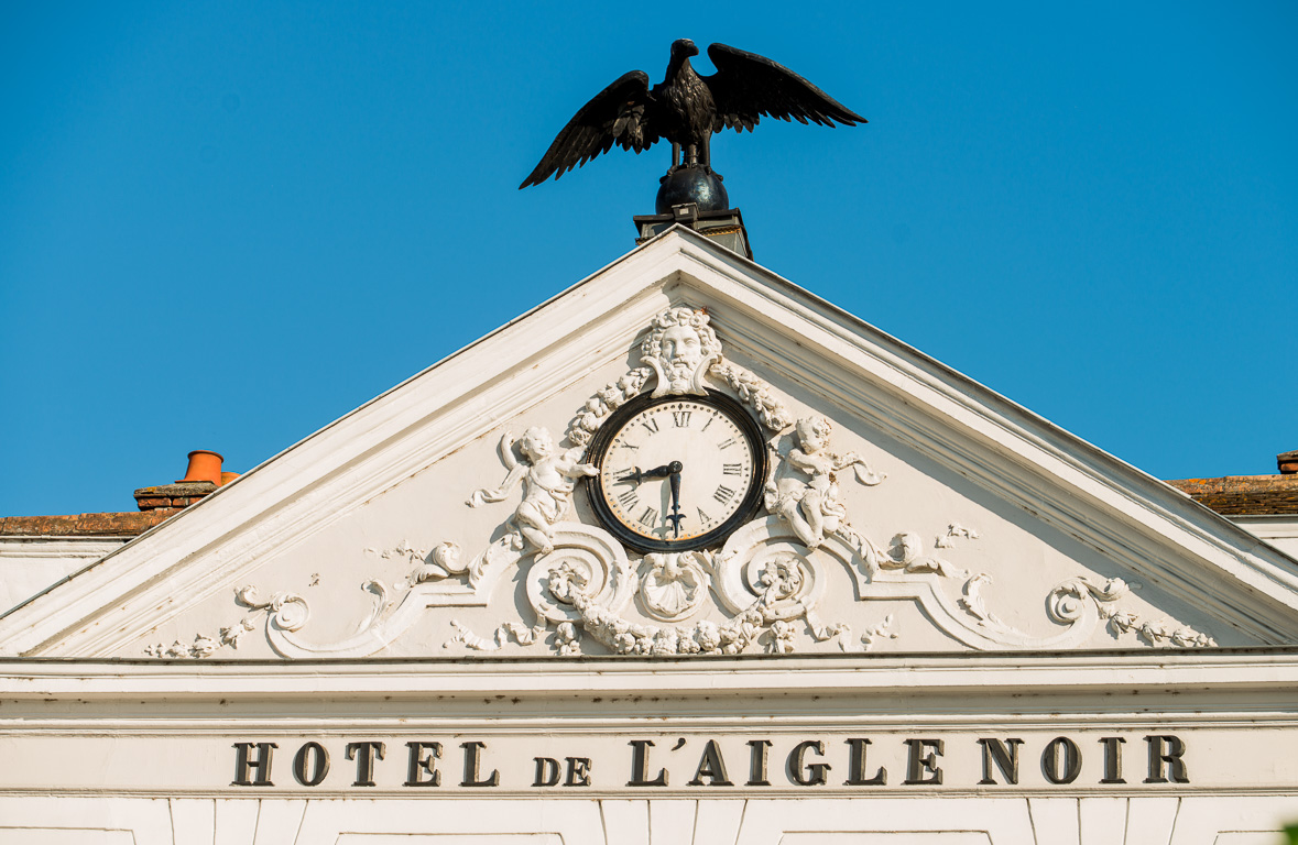 Hôtel de l'Aigle Noir. Place Napoléon.
