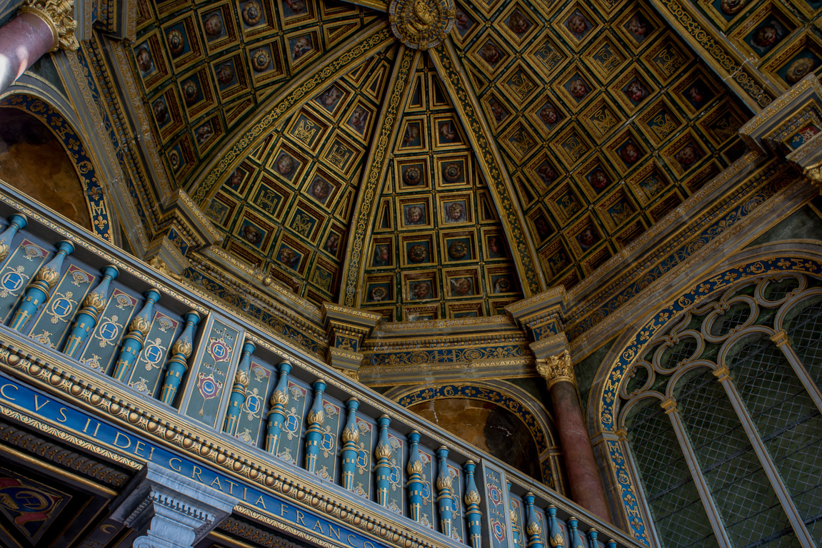 Château de Fontainebleau. La salle de bal.