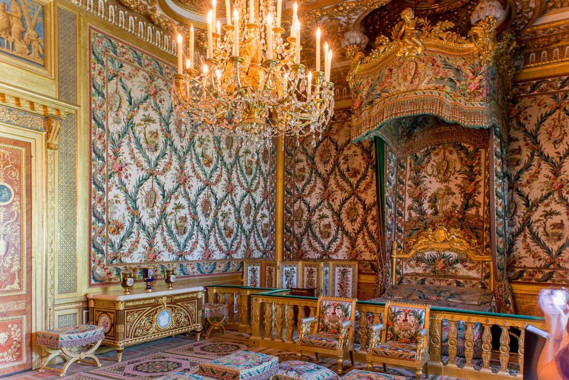 Château de Fontainebleau. Chambre de l'Impératrice