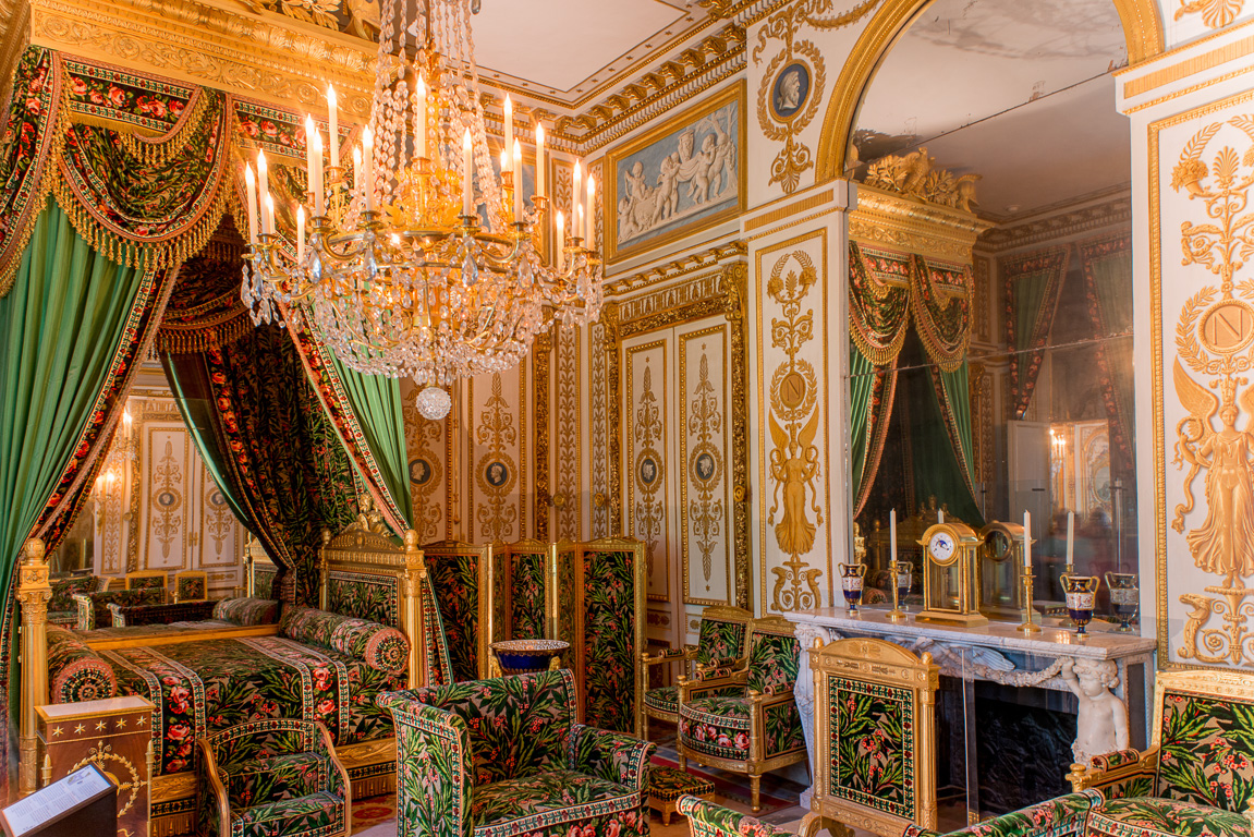 Château de Fontainebleau. Chambre de l'Empereur