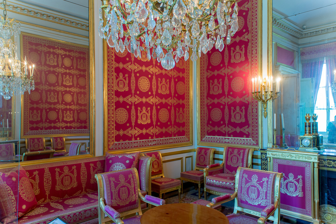 Château de Fontainebleau. Salon particulier de l'Empereur