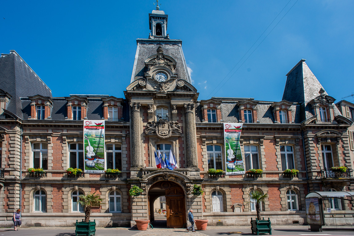 L'hôtel de ville.