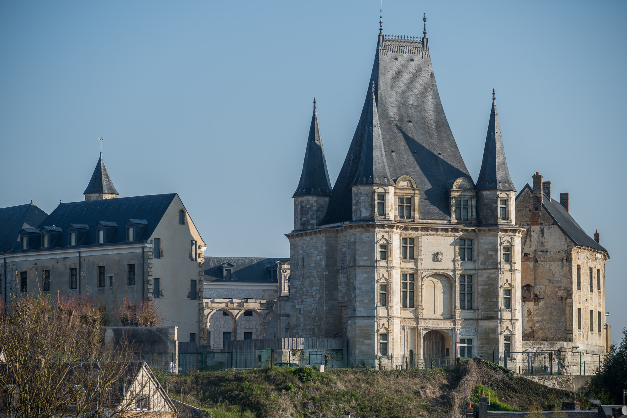 Vue depuis le Sud de la ville.