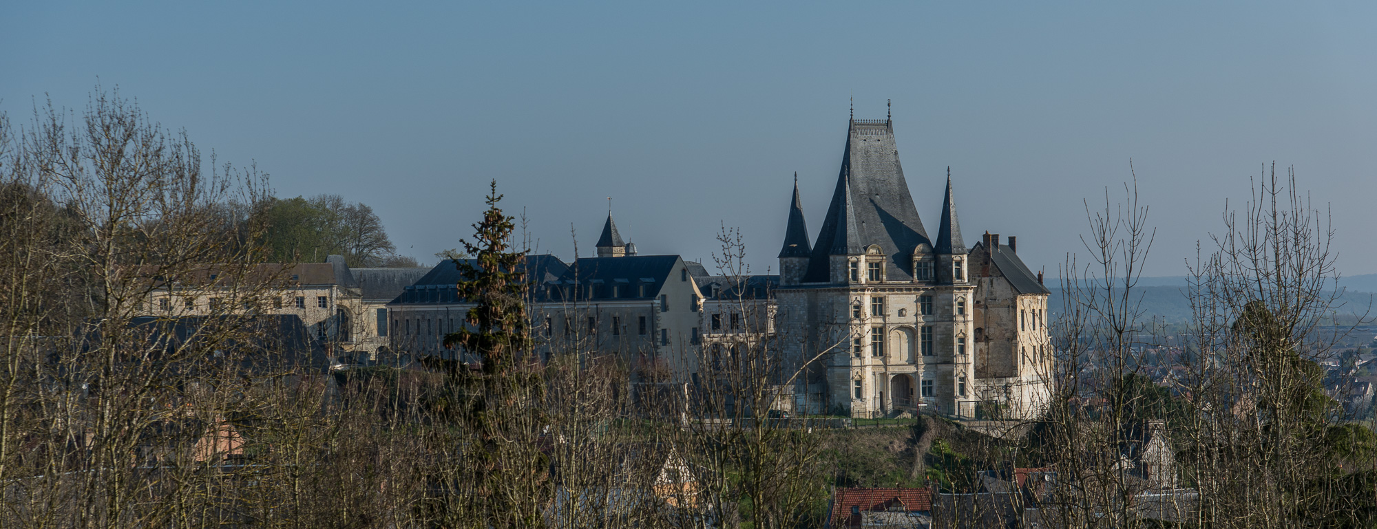 Vue depuis le Sud de la ville.