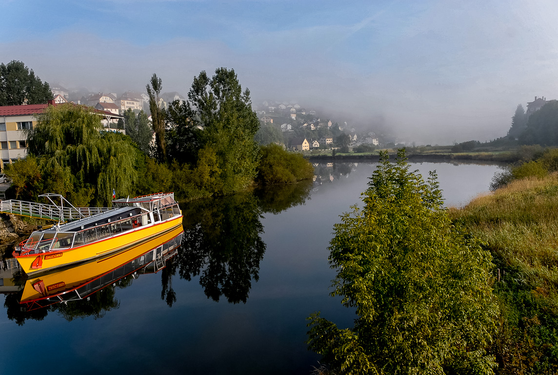 Promenades en bateaux pour le Saut du Lac.