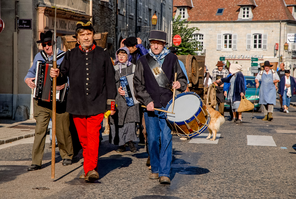 Fete des vendanges à l'ancienne journée du patrimoine