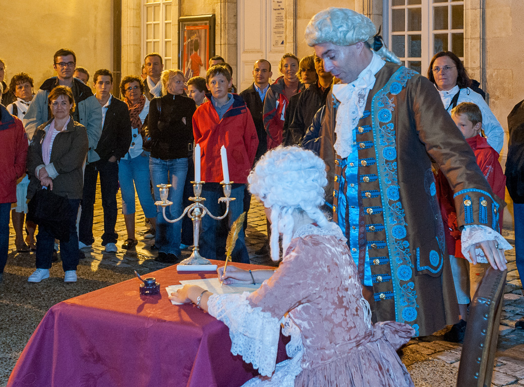 Spectacle et animation :  La Ronde de nuit.