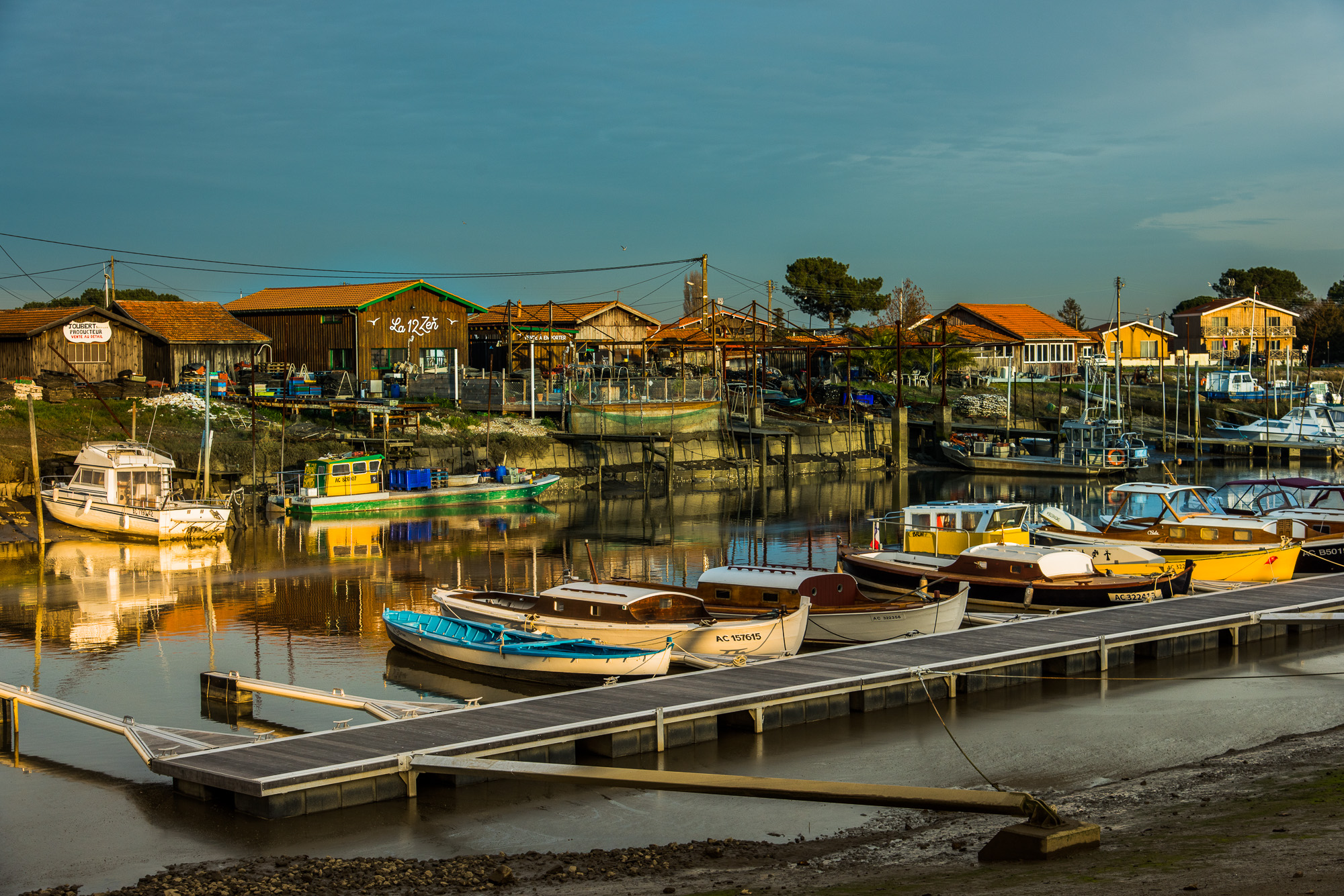 Le port ostreïcole.