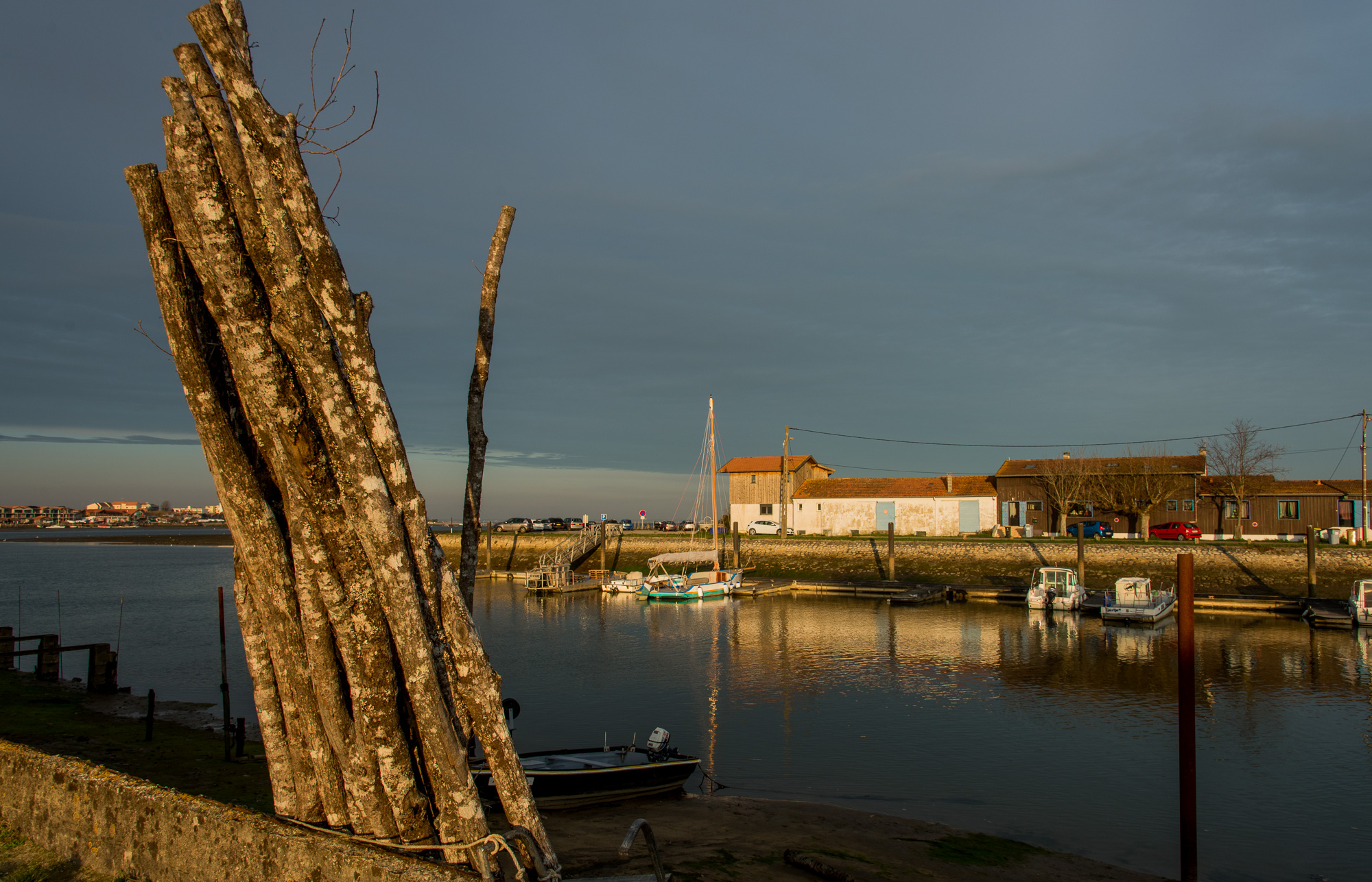 Le port ostreïcole.