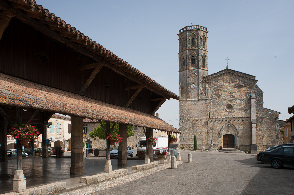 L'église et la halle