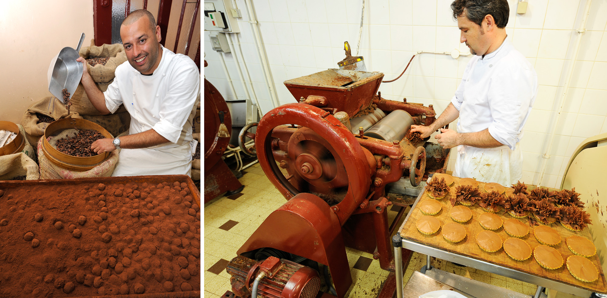 Le célèbre chocolatier Philippe Bernachon