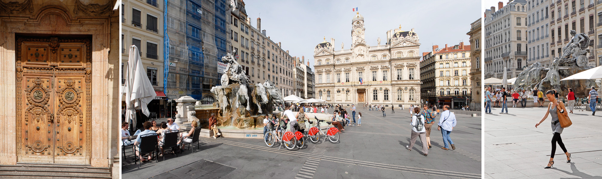 FRANCE RHÔNE LYON PLACE HOTEL DE VILLE