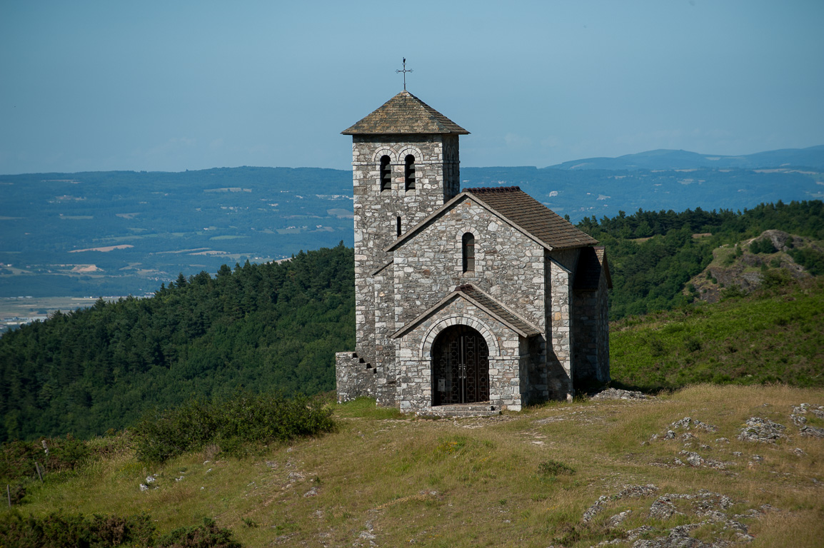 Capelette sur le plateau du désert de Saint-Ferréol