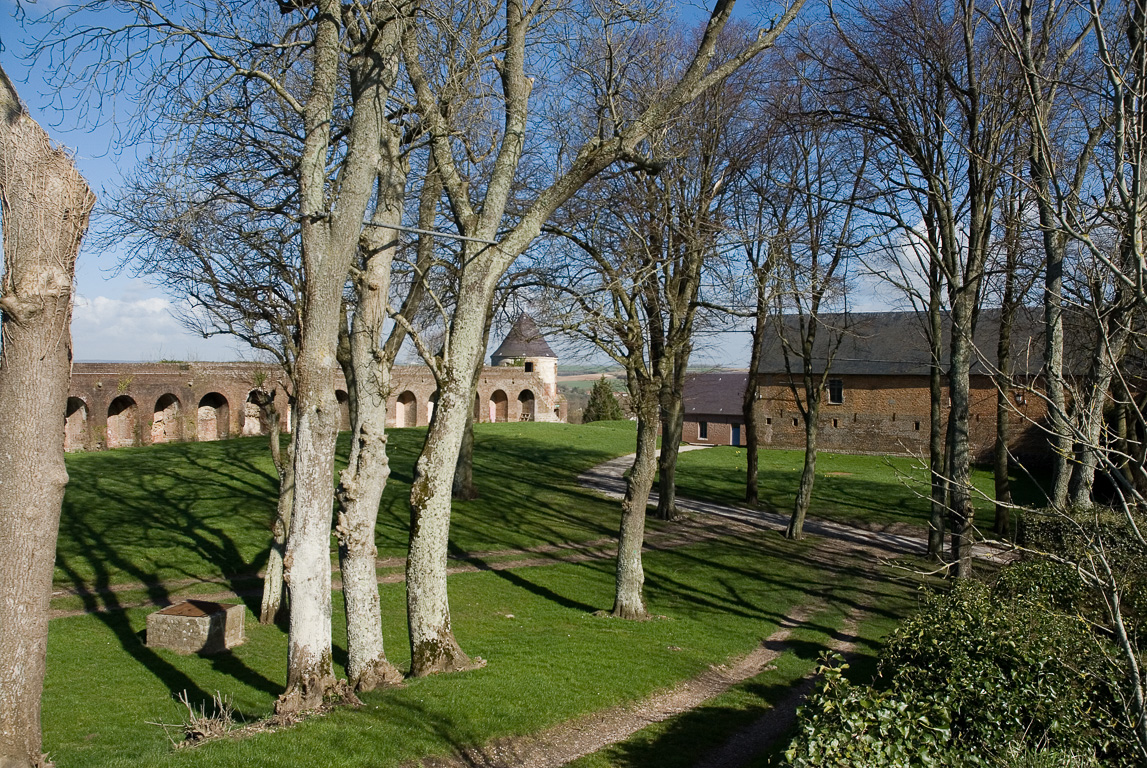 La Citadelle, vue du chemin de Ronde