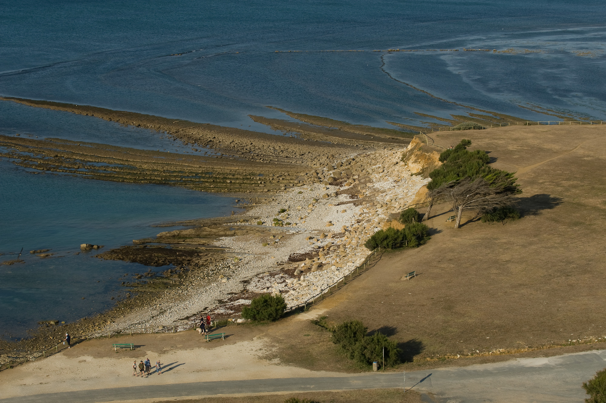 Vue du haut du phare de Chassiron