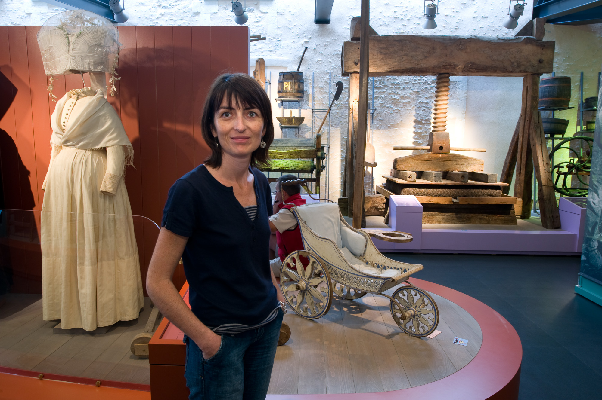 Musée de l’île d’Oléron Aliénor-d’Aquitaine Conservatrice Sophie Lessard.