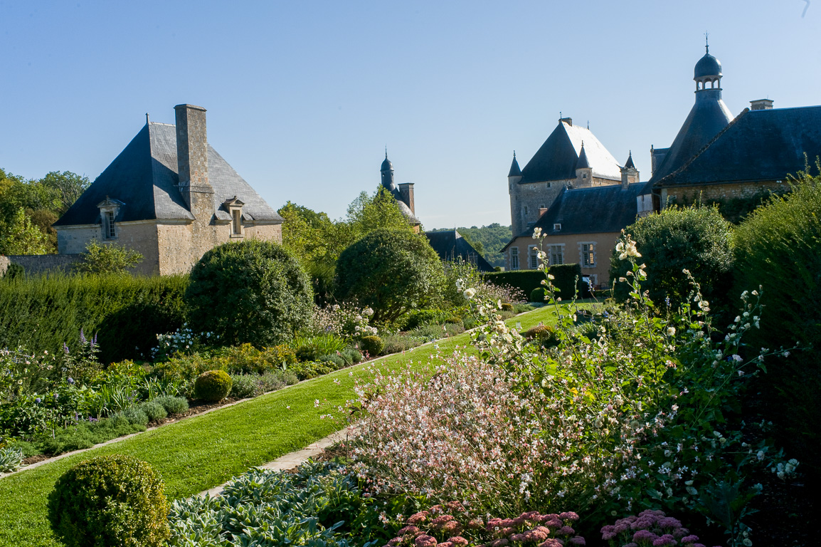 86300 Bonnes. Le château de Touffou.