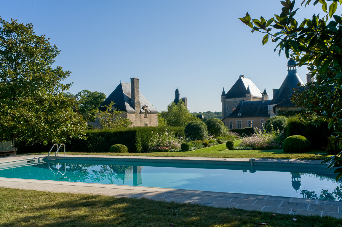 86300 Bonnes. Le château de Touffou.