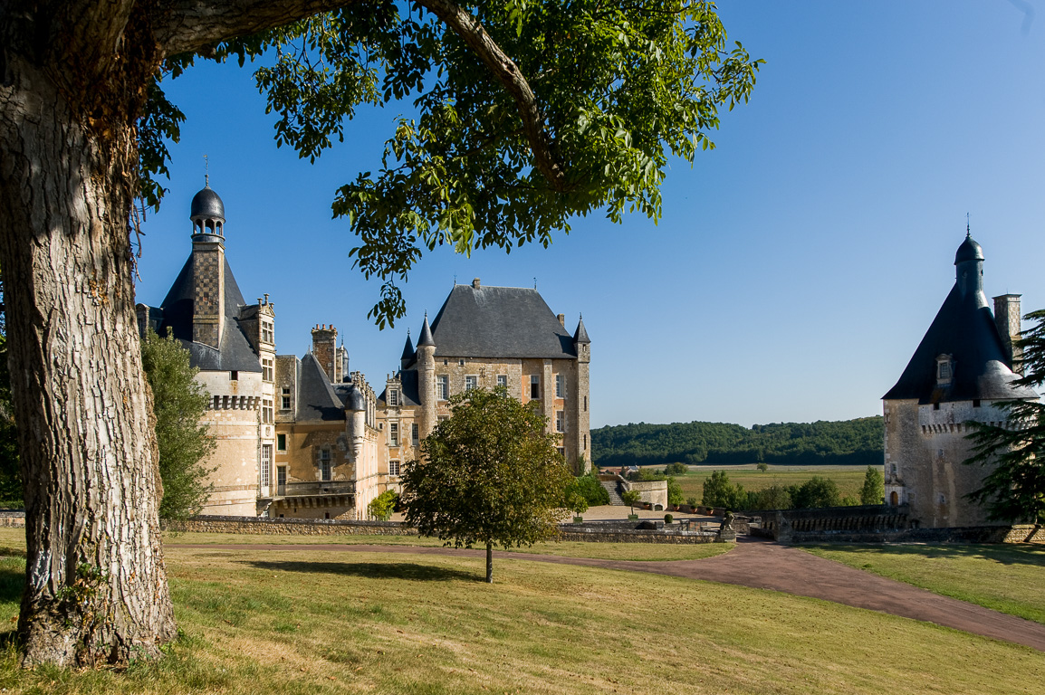 86300 Bonnes. Le château de Touffou.