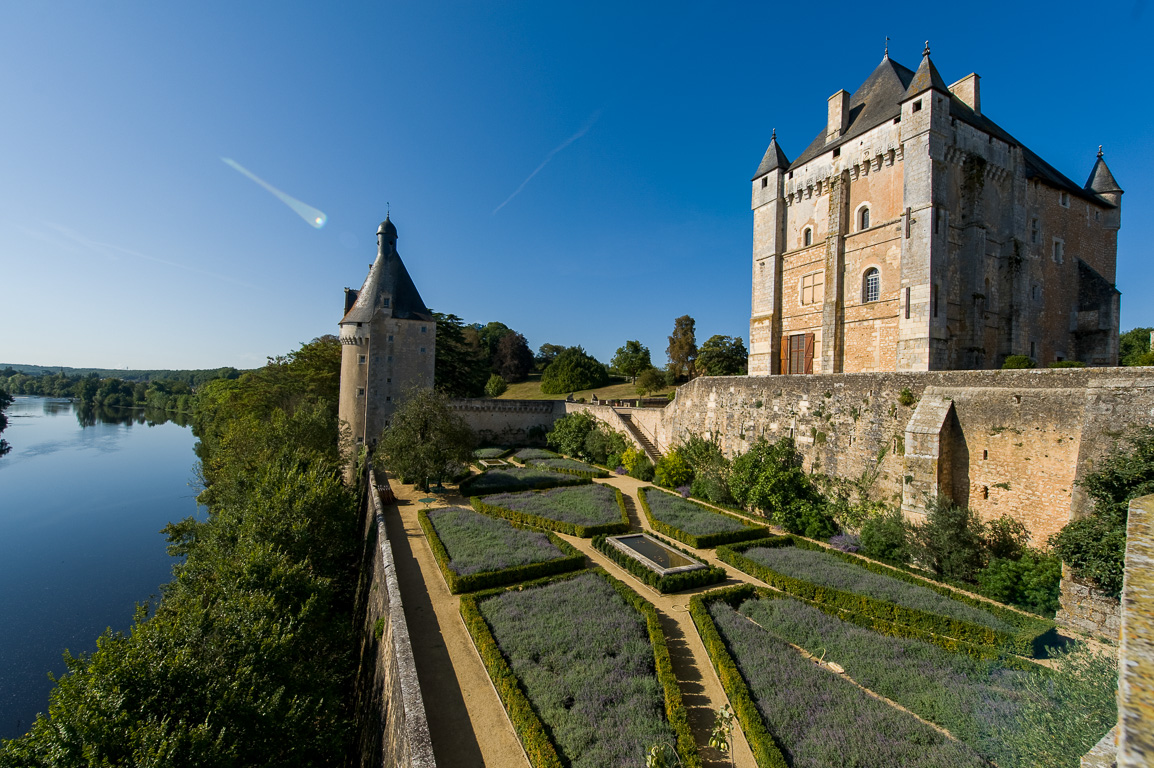 86300 Bonnes. Le château de Touffou.