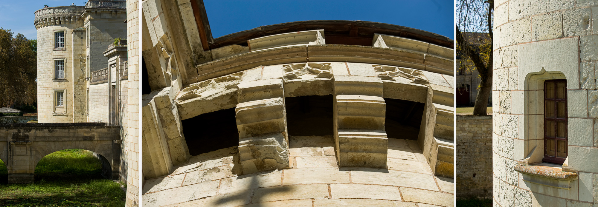 86130 Dissay-le-Château. Résidence des évèques de Poitiers au XVème siècle.