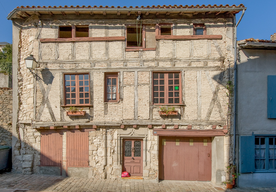 Maisons à colombages, rue de la Vau Saint-Jacques.