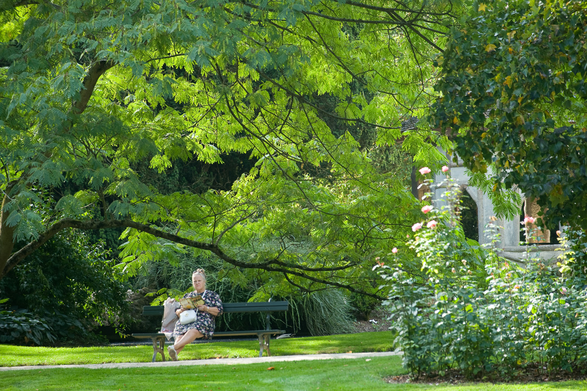 Parc de Blossac.