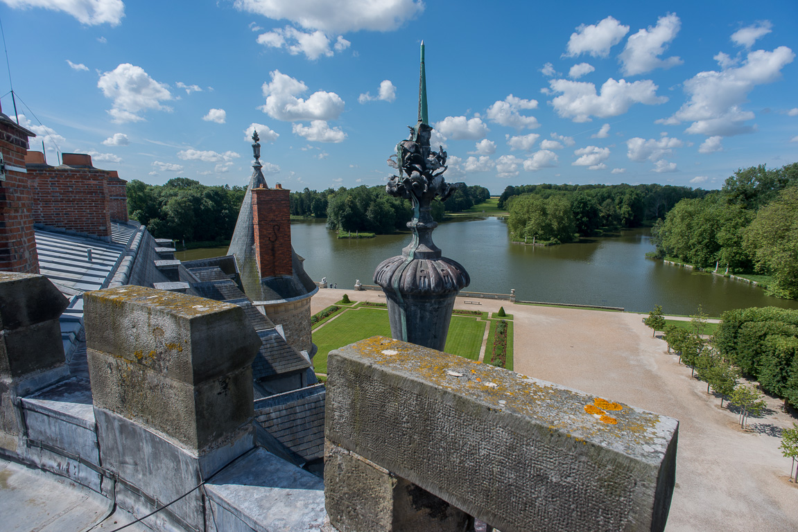 Le château. vues depuis la Tour François Premier.