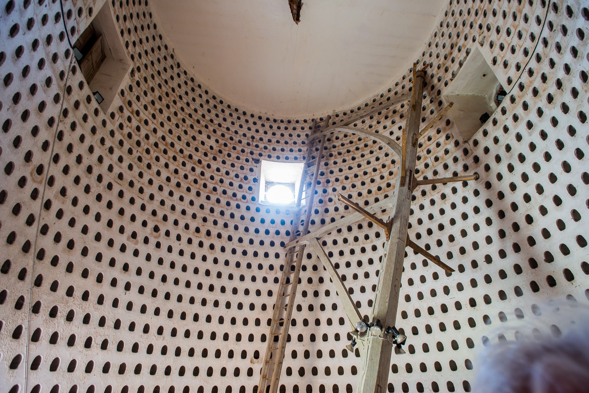 La Bergerie. Intérieur du pigeonnier