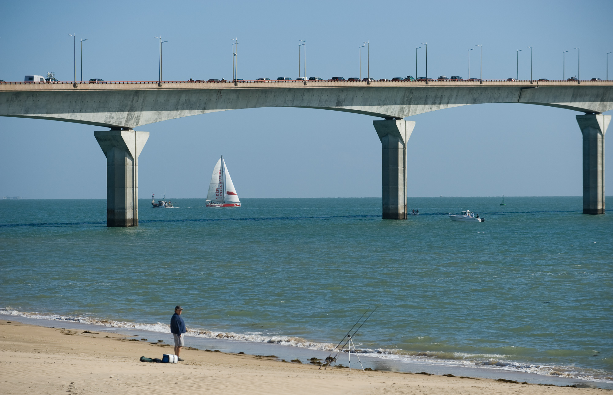 Rivedoux. Le pont.