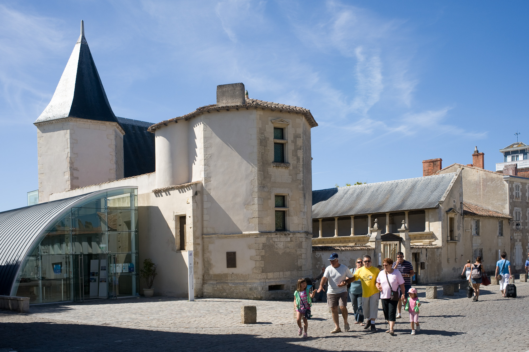 Saint-Martin en Ré. Hôtel de Clerjote.