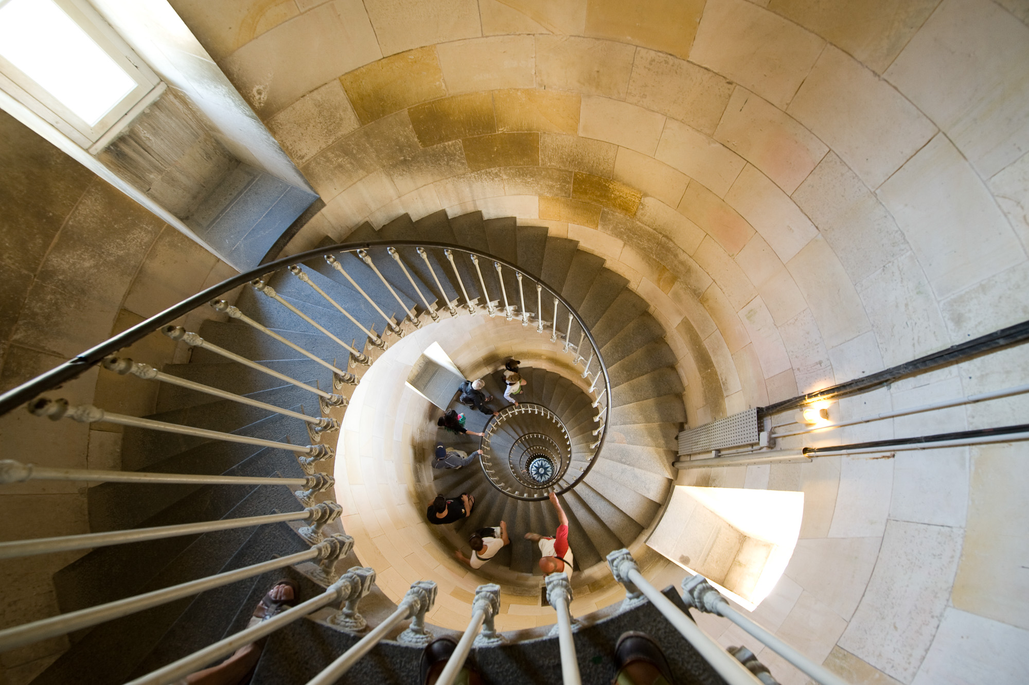 Escalier du phare de Saint-Clément des Baleines.