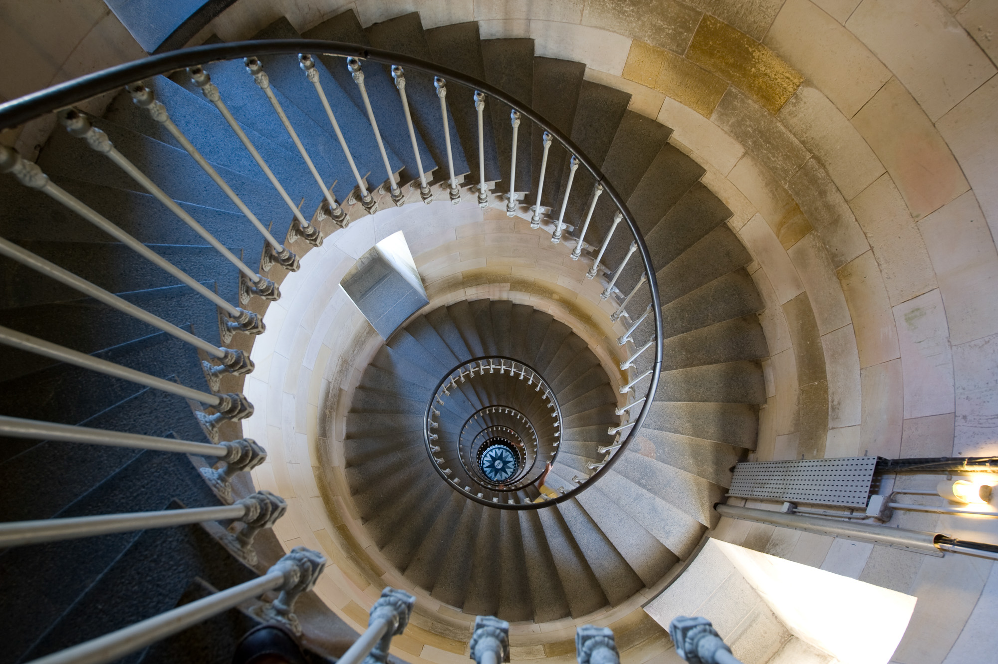 Escalier du phare de Saint-Clément des Baleines.