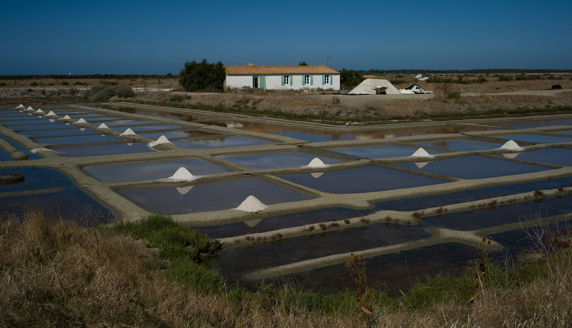 FRANCE CHARENTE POITOU  17111 LOIX ECOMUSEE DU MARAIS SALANT