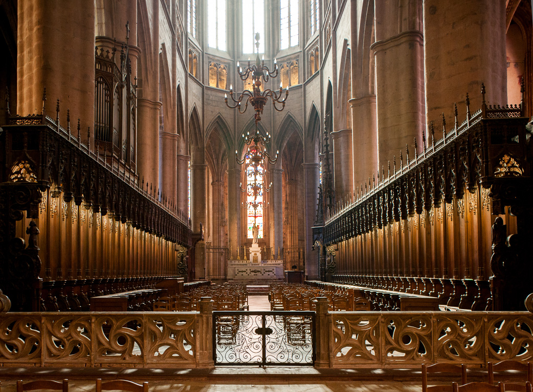 Cathédrale Notre Dame de Rodez.