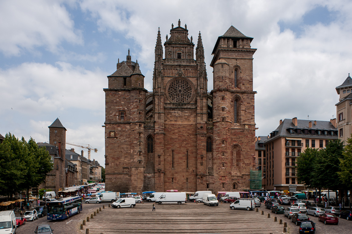 Cathédrale Notre Dame de Rodez.