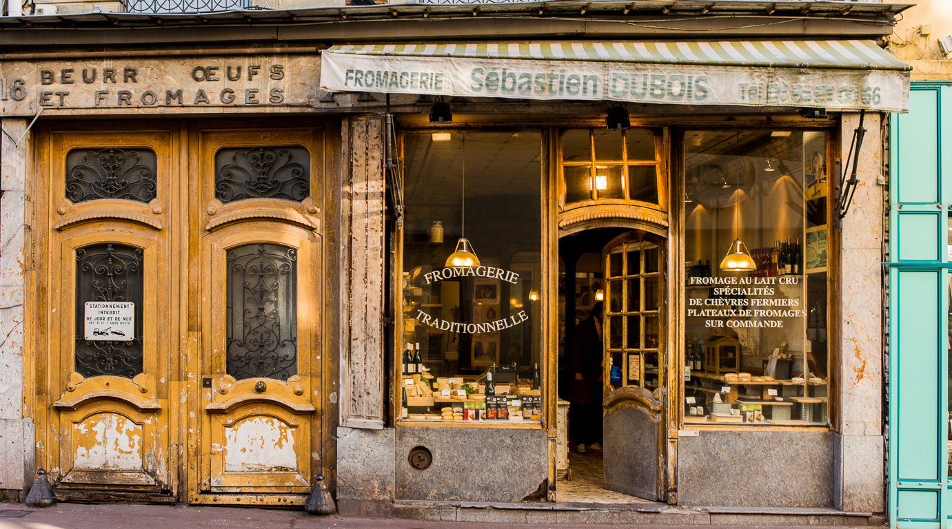 Fromagerie 16, rue de Poissy.