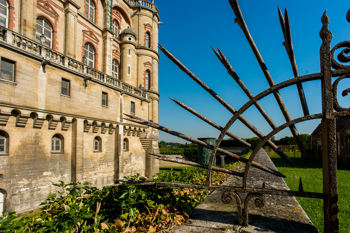 Façade du Château, vue côté Seine