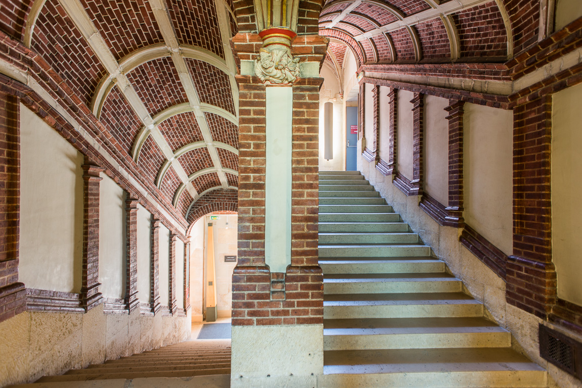 Le château. Escalier d'Honneur.