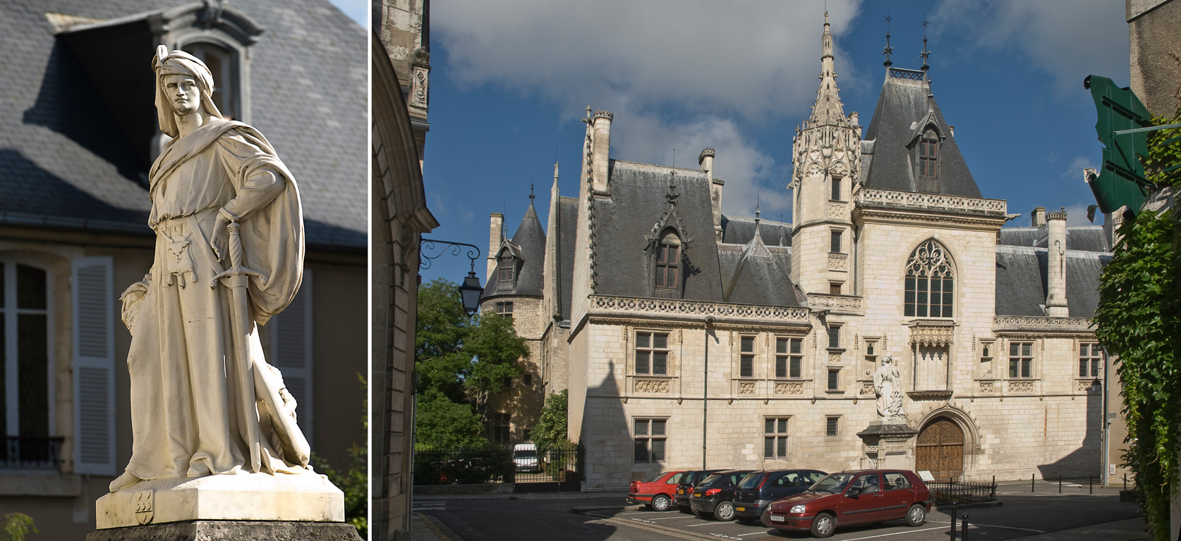 18000 Bourges Le Palais., place Jacques Coeur