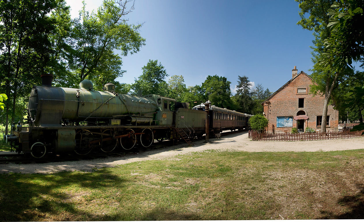 45240 La-Ferté-Saint-Aubin Château gare 1930