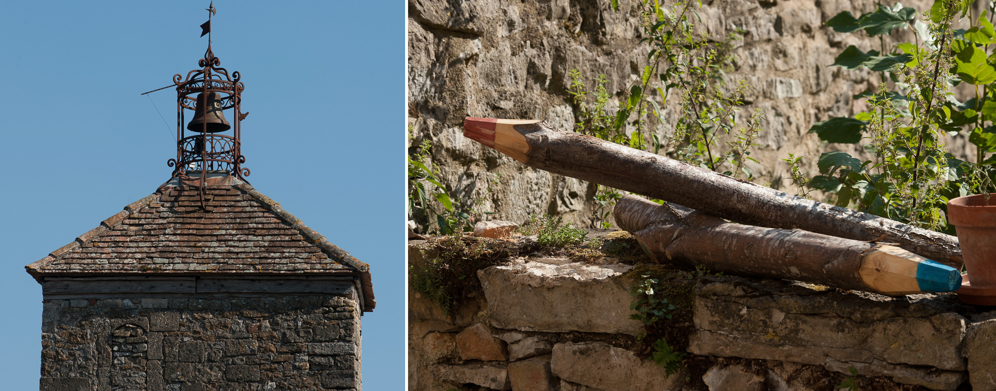 Penne. Le Château de Penne, forteresse inexpugnable qui fut démantelée en 1586, retrouve vie grace à la passion d'un architecte du patrimoine, Alex Letellier.