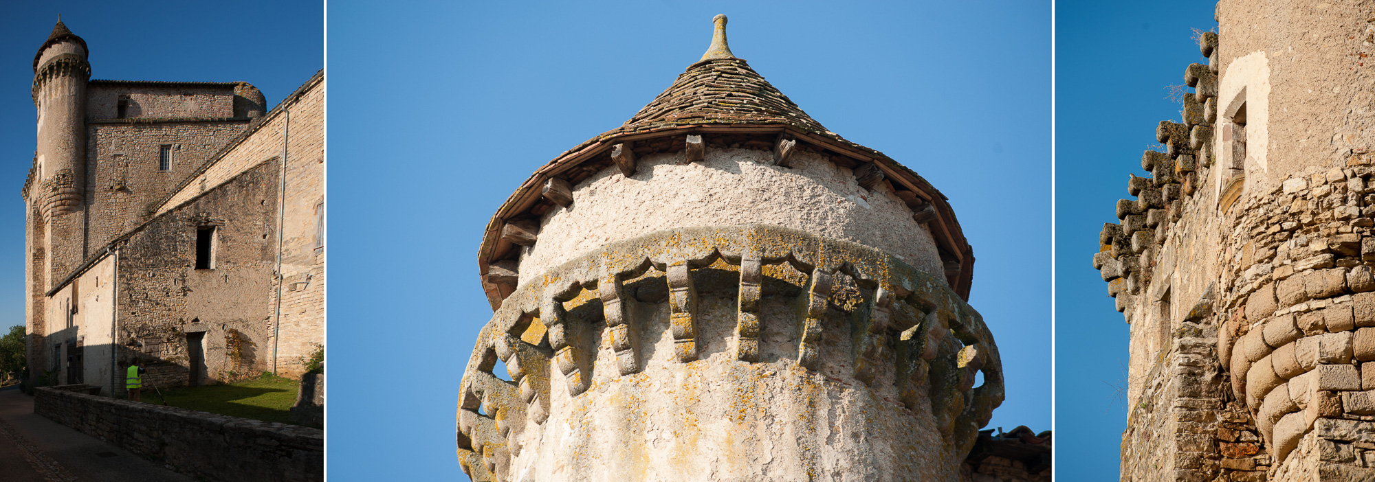 Varen. Doyenné, l'ancien logis abbatial dit château de Varen est actuellement habité par la mairie du village. Il ne se visite pas.