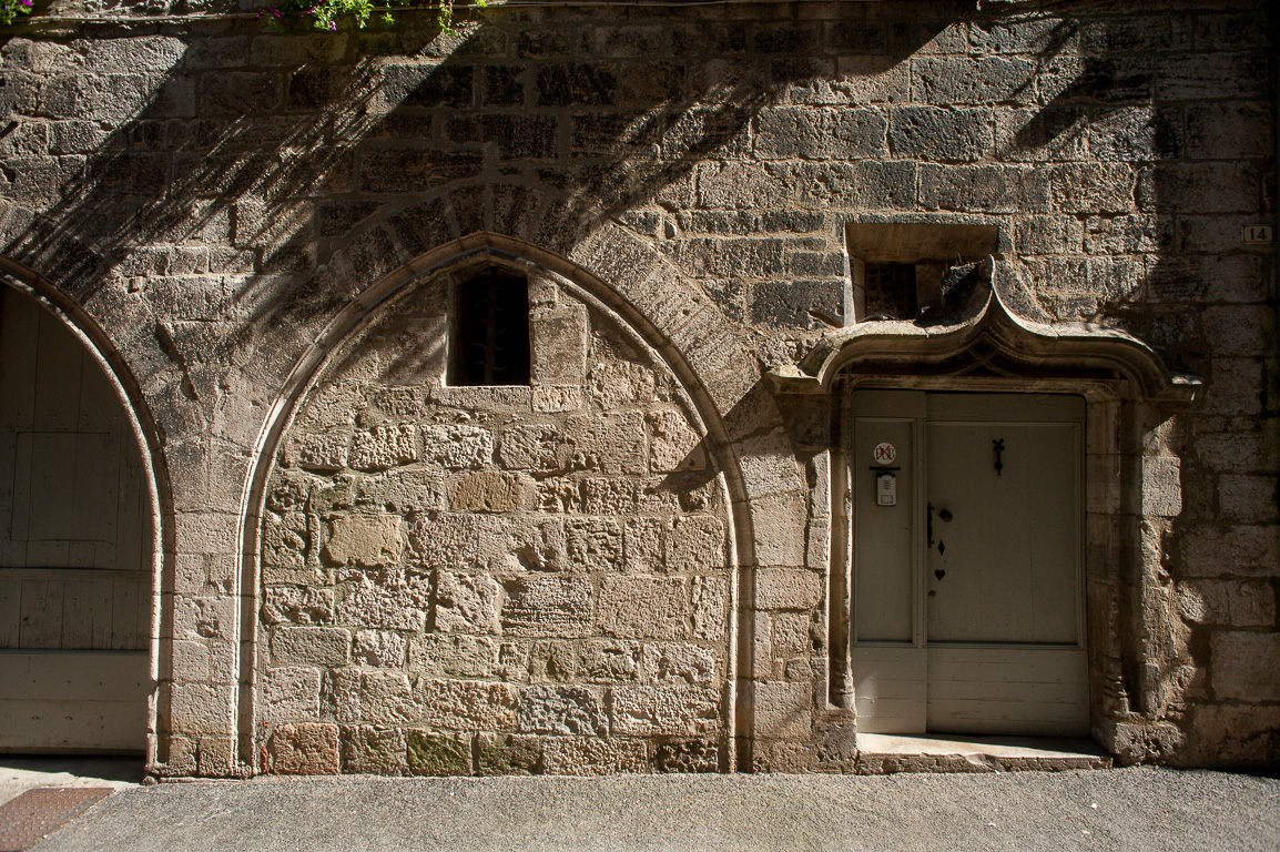 Saint-Antonin Noble Val. Rue Droite.