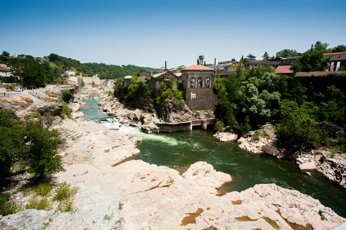 Le Saut du Sabo, sur les rives du Tarn.