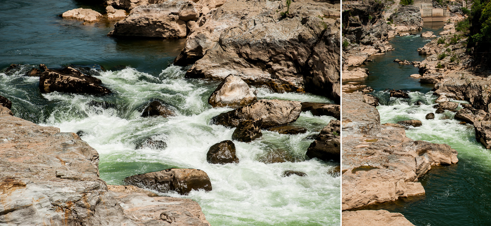 Le Saut du Sabo, sur les rives du Tarn.